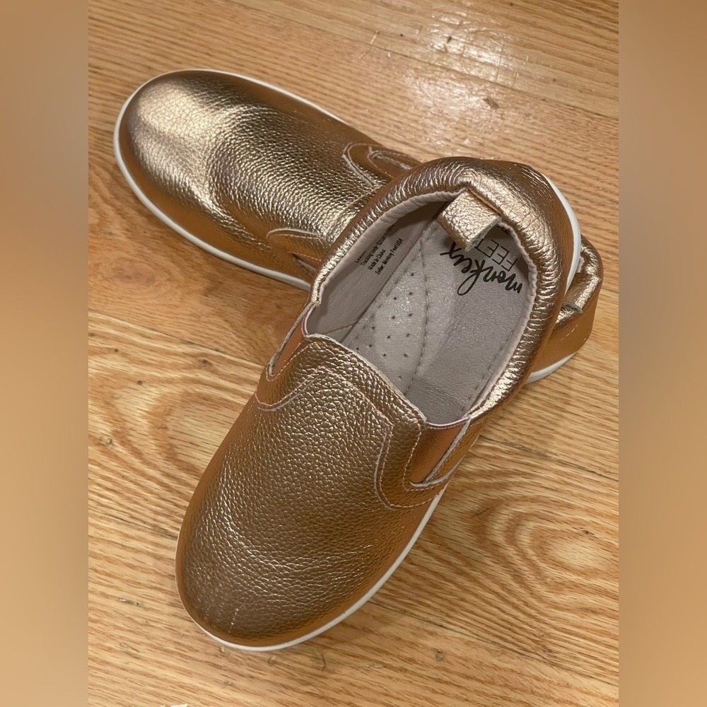 Monkey Feet Gold Kids Shoes